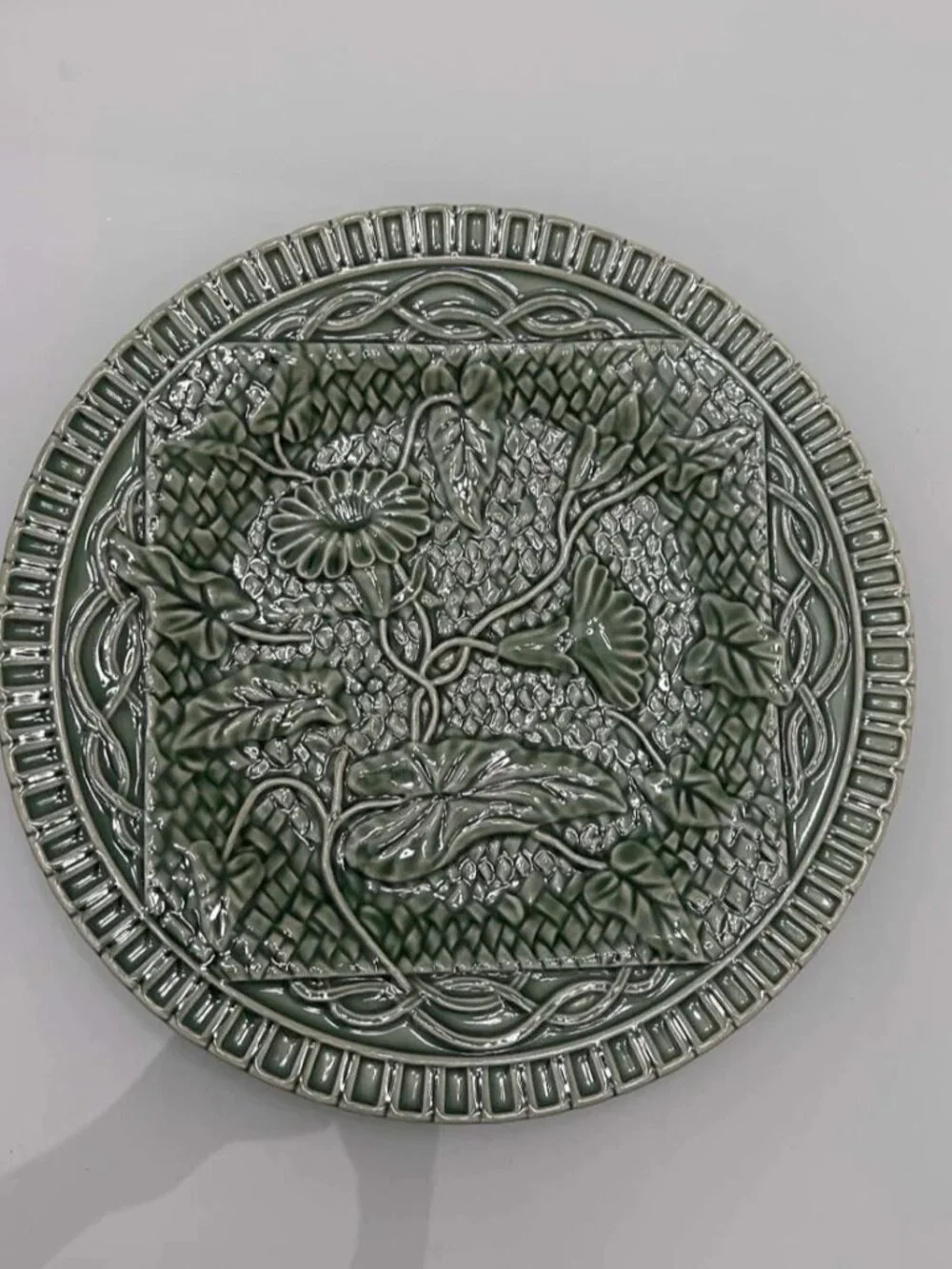 NOS 2x Jay Willfred x Andrea Sadek Bordallo Pinheiro Floral Portugal Plates